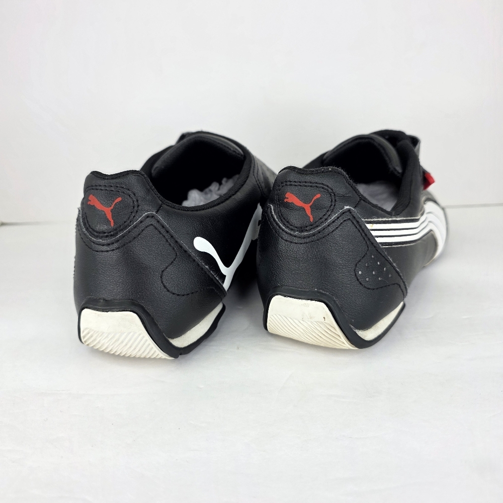 Puma Redon Move Mens Sz 10.5 Shoes Sneakers Low Top Slip On Black White Leather - Picture 10 of 16
